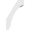 Ekena Millwork 5-in. W x 6-in. D x 10-in. H Imperial Architectural Grade PVC Knee Brace BRCP05X06X10IMP - alternate 4